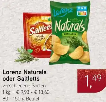 Dornseifer Lorenz Naturals oder Saltletts Angebot