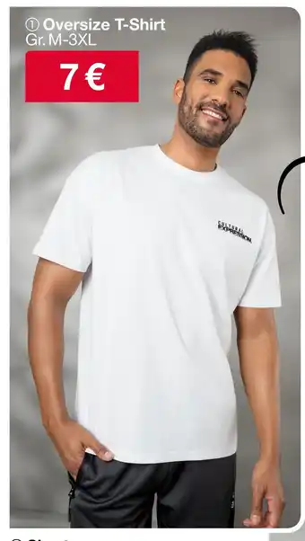 Woolworth Oversize t-shirt Angebot
