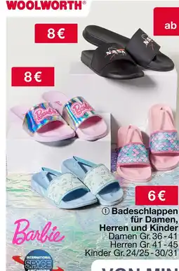 Woolworth Nasa badeschlappen Angebot