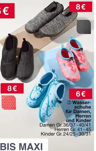 Woolworth Wasserschuhe für damen, herren und kinder Angebot