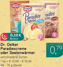 Dornseifer Dr. Oetker Paradiescreme oder Seelenwärmer Angebot
