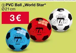 Woolworth Pvc ball „world star“ Angebot