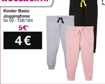 Woolworth Kinder basic jogginghose Angebot