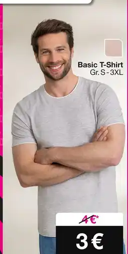 Woolworth Basic t-shirt Angebot