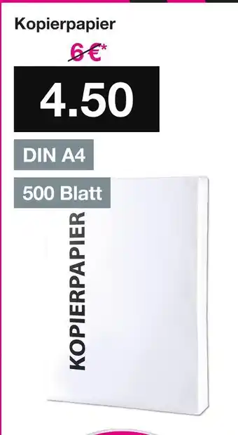 Woolworth Kopierpapier Angebot