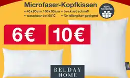 Woolworth Belday home microfaser-kopfkissen Angebot