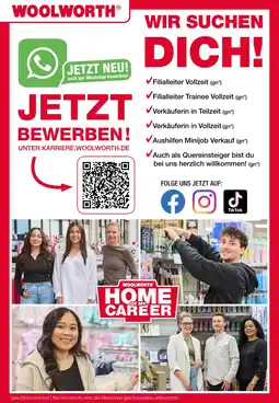 Woolworth Woolworth wir suchen dich! Angebot
