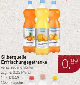 Dornseifer Silberquelle Erfrischungsgetränke Angebot