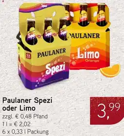 Dornseifer Paulaner Spezi oder Limo Angebot
