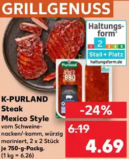 Kaufland K-PURLAND Steak Mexico Style Angebot