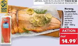 Kaufland Norweg. Lachsfilet Angebot