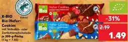 Kaufland K-BIO Bio-Hafer Cookies Angebot