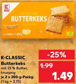 Kaufland K-CLASSIC Butterkeks Angebot