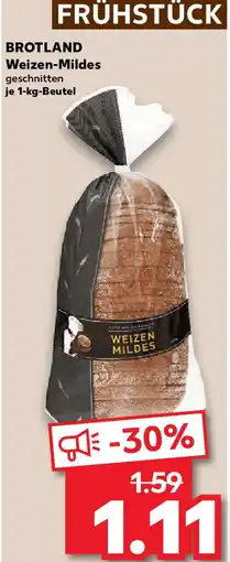 Kaufland BROTLAND Weizen-Mildes Angebot