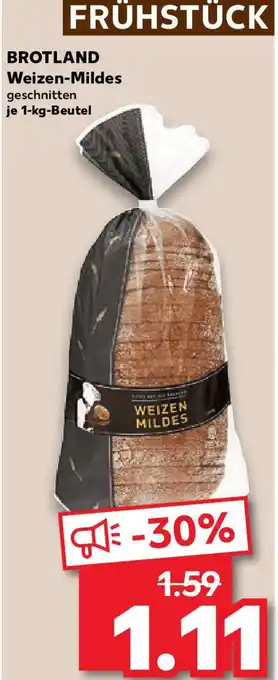 Kaufland BROTLAND Weizen-Mildes Angebot