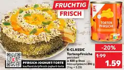 Kaufland K-CLASSIC Tortenpfirsiche Angebot