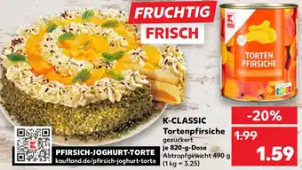 Kaufland K-CLASSIC Tortenpfirsiche Angebot