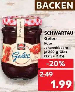 Kaufland SCHWARTAU Gelee Angebot