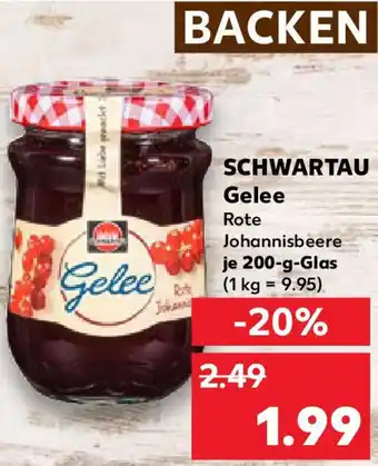 Kaufland SCHWARTAU Gelee Angebot