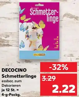 Kaufland DECOCINO Schmetterlinge Angebot