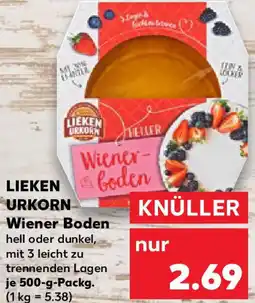 Kaufland LIEKEN URKORN Wiener Boden Angebot