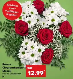 Kaufland Rosen Chrysanthemen Strauß Angebot