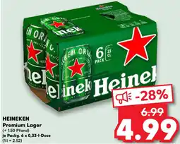 Kaufland HEINEKEN Premium Lager Angebot