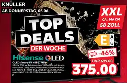 Kaufland Hisense QLED-Smart-TV 58E77NQ Angebot