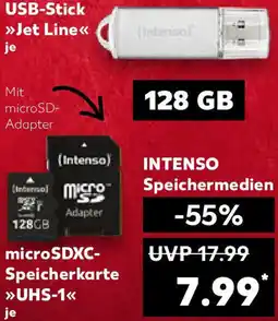 Kaufland INTENSO Speichermedien Angebot