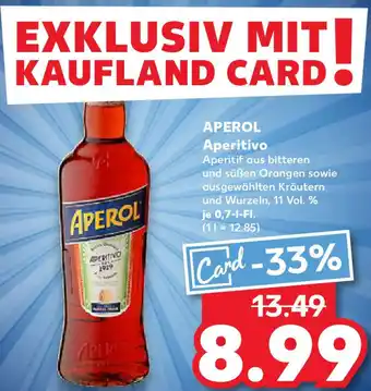 Kaufland APEROL Aperitivo Angebot