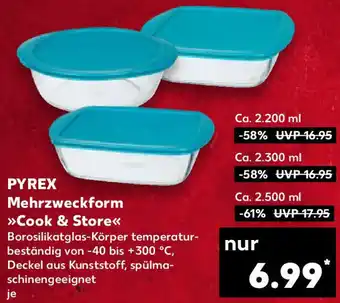 Kaufland PYREX Mehrzweckform Cook & Store Angebot