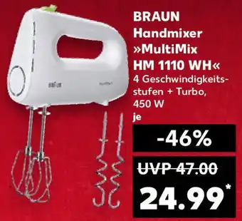 Kaufland BRAUN Handmixer MultiMix HM 1110 WH Angebot
