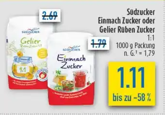 diska Südzucker Einmach Zucker oder Gelier Rüben Zucker Angebot
