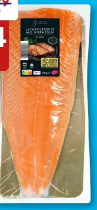 Aldi Süd Gourmet Finest Cuisine Lachsfiletseite Angebot