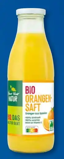 Aldi Süd Nur Natur Bio-Orangendirektsaft Angebot