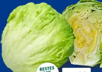 Aldi Süd Bestes aus der Region Eisbergsalat Angebot