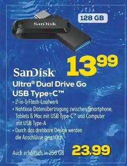 Euronics Sandisk ultra dual drive go usb type-c Angebot