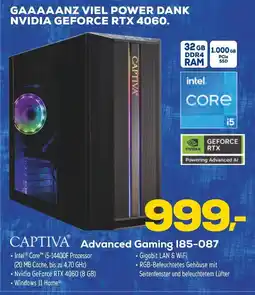 Euronics Captiva advanced gaming i85-087 Angebot