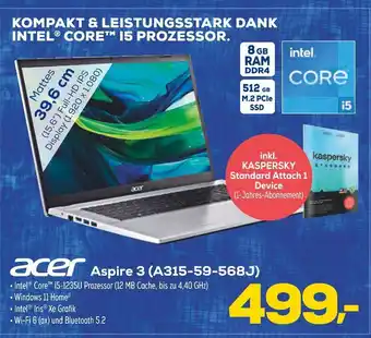 Euronics Acer aspire 3 (a315-59-568j) Angebot