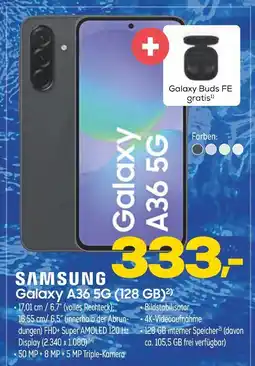 Euronics Samsung galaxy a36 5g (128 gb) Angebot