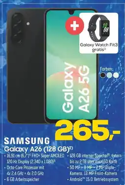 Euronics Samsung galaxy a26 (128 gb) Angebot