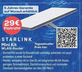 Euronics Starlink mini kit wlan-router Angebot