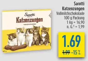 diska Sarotti Katzenzungen Angebot