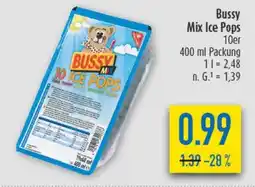 diska Bussy Mix Ice Pops Angebot