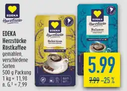 diska EDEKA Herzstücke Röstkaffee Angebot