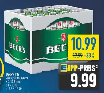 diska Beck's Pils Angebot