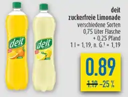 diska deit zuckerfreie Limonade Angebot