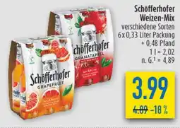 diska Schöfferhofer Weizen-Mix Angebot