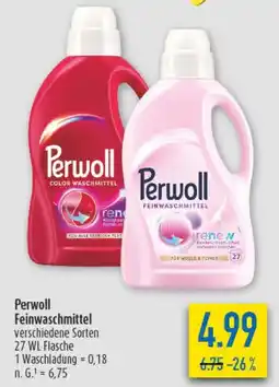 diska Perwoll Feinwaschmittel Angebot