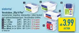 diska sistema Vorratsdose,,Klip It Plus" Angebot